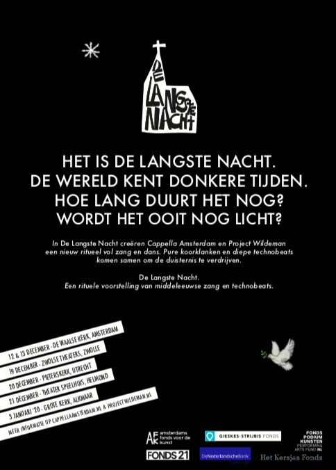 Cappella Amsterdam - De langste nacht (achterkant flyer)