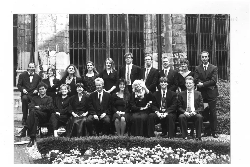 Oude foto van Cappella Amsterdam