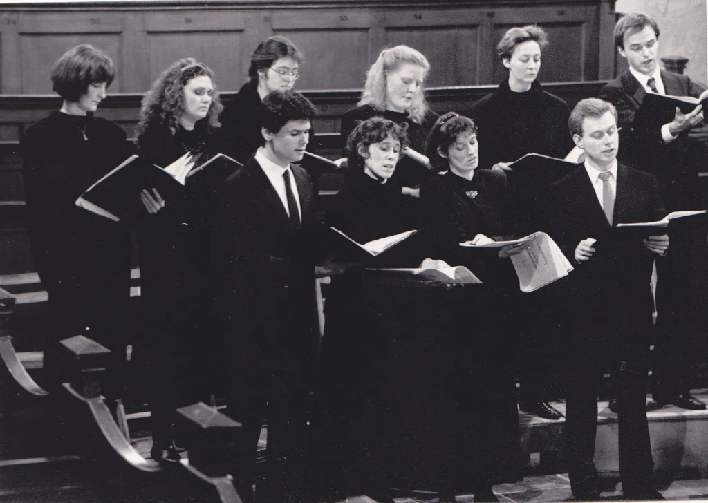 Cappella Amsterdam in 1987 in de Waalse Kerk